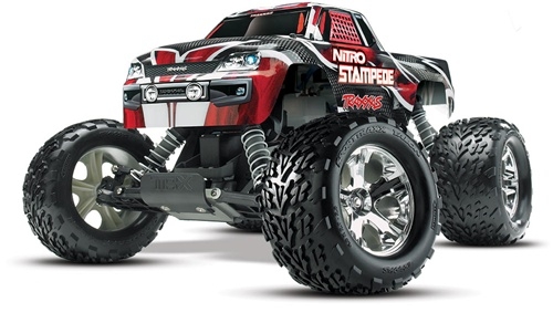 Coche de tierra Nitro Stampede de Traxxas